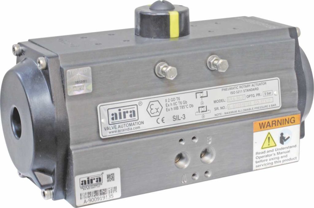 How the Pneumatic Actuator has Changed the Valve Industry? | Aira Valve