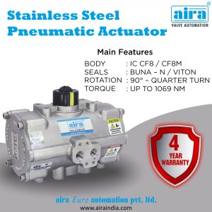 Stainless Steel Pneumatic Actuator
